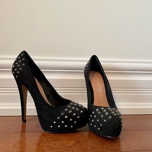 ALDO high heel shoes with stud detailing